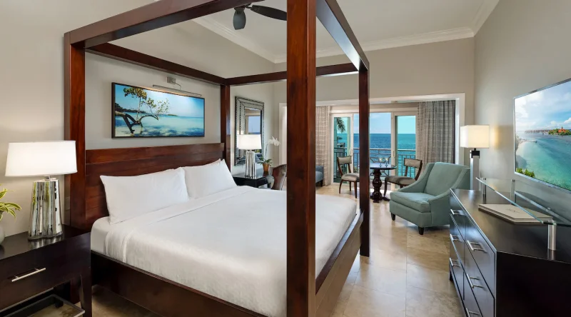 Paradise Beachfront Grande Luxe Club Level Room at Sandals Negril