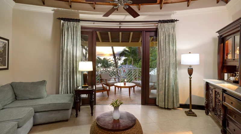 Palm Grove Oceanview Penthouse One Bedroom Butler Suite at Sandals Negril