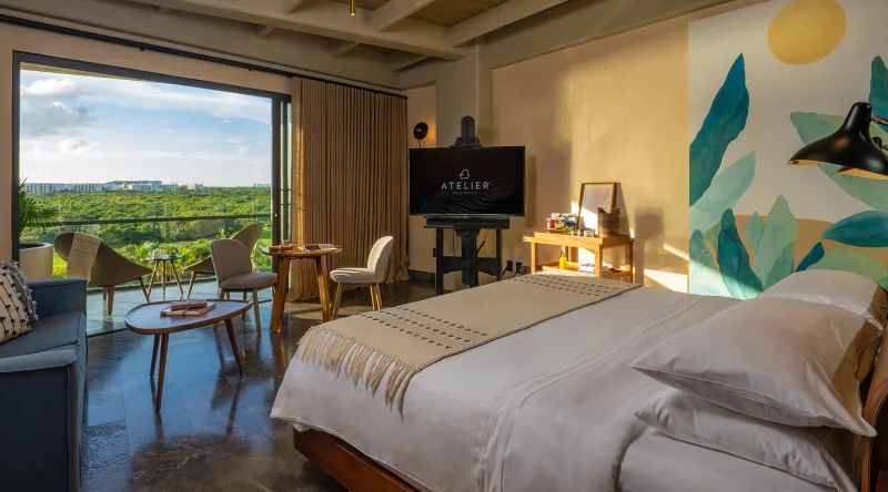 Junior Suite Ocean View at Atelier Playa Mujeres