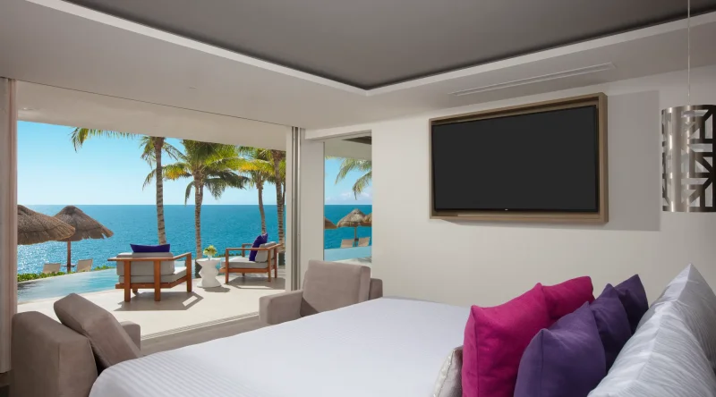 Xhale Club Presidential Suite Swim Out Ocean Front at Breathless Riviera Cancun Resort & Spa
