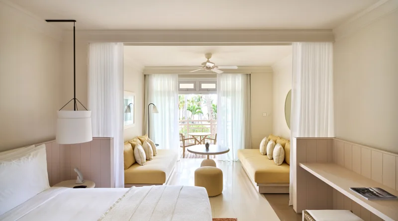 Pool View Junior Suite at LUX* Belle Mare