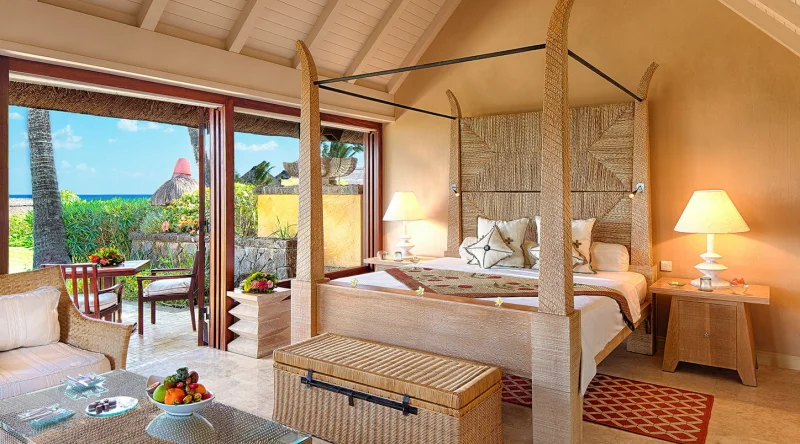 Luxury Pavilion Ocean View at The Oberoi Beach Resort Mauritius