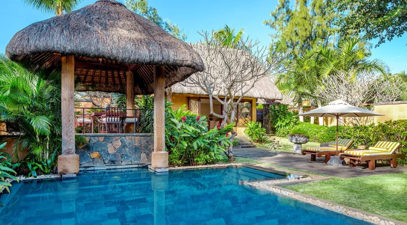 Luxury Villa with Private Pool at The Oberoi Beach Resort Mauritius