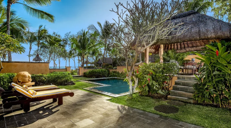 Premier Ocean Villa with Private Pool at The Oberoi Beach Resort Mauritius