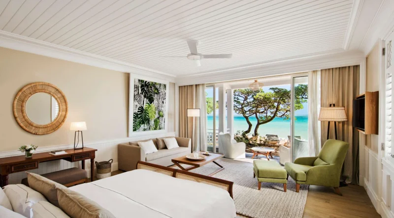Deluxe Beachfront Suite at Heritage Le Telfair Golf & Wellness Resort