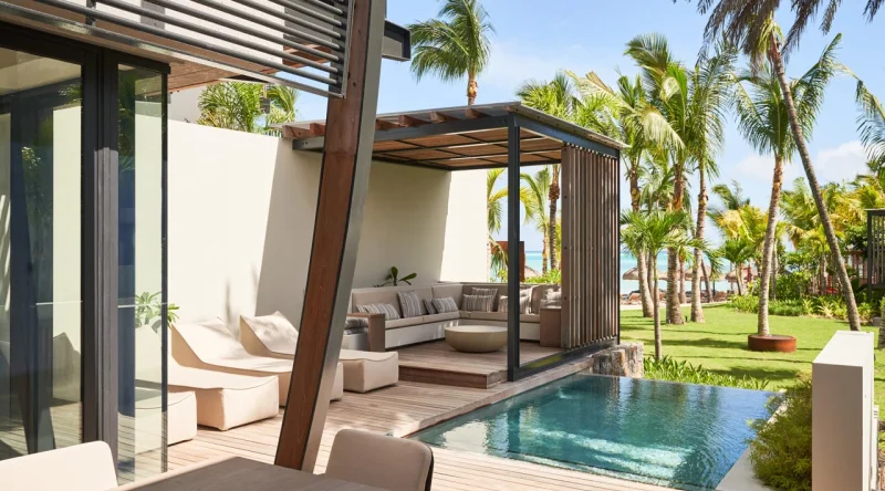 Beachfront Pool Villa at LUX* Grand Baie