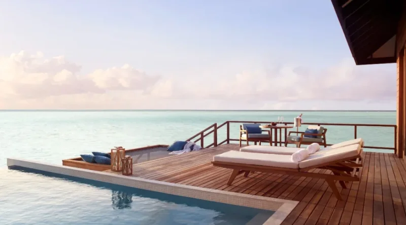 Deluxe Over Water Pool Villa at Anantara Veli Maldives Resort