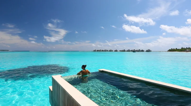 Ocean Water Villa with Pool at Six Senses Laamu