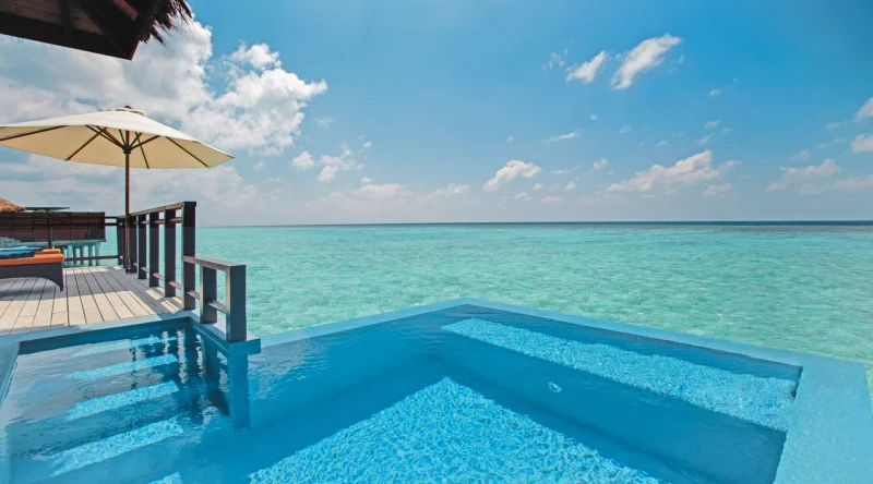 Water Villa with Pool at Velassaru Maldives