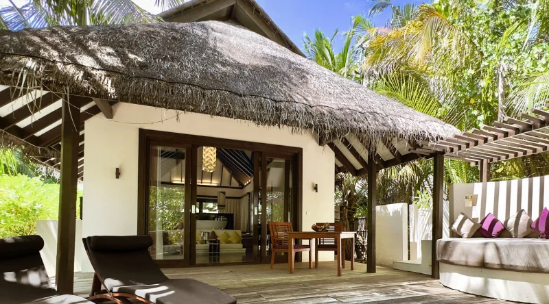 Beach Villa with Pool at Coco Bodu Hithi