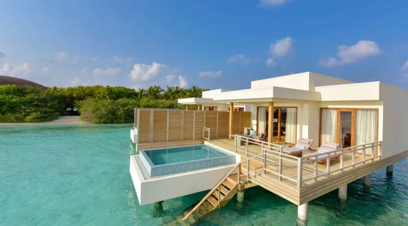 Lagoon Villa with Pool at Dhigali Maldives