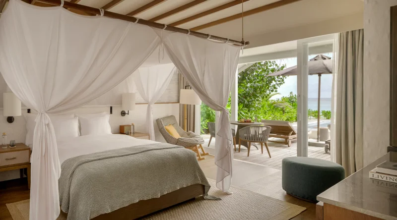 Beach Villa with Pool at Six Senses Kanuhura