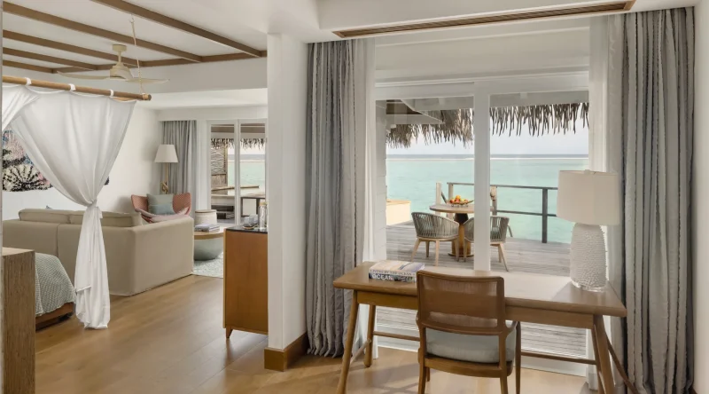 Water Villa with Pool at Six Senses Kanuhura