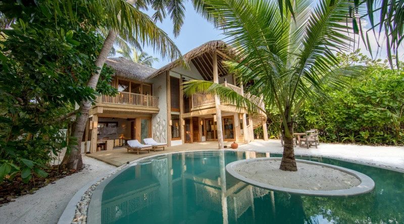 Two Bedroom Crusoe Residence with Pool at Soneva Fushi