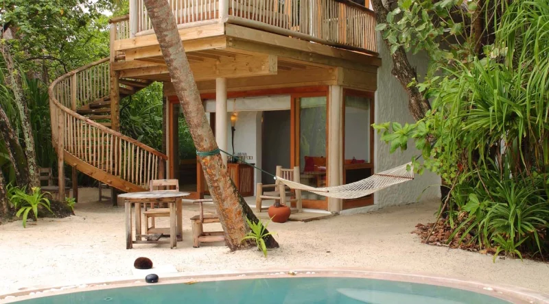 Two Bedroom Crusoe with Pool at Soneva Fushi