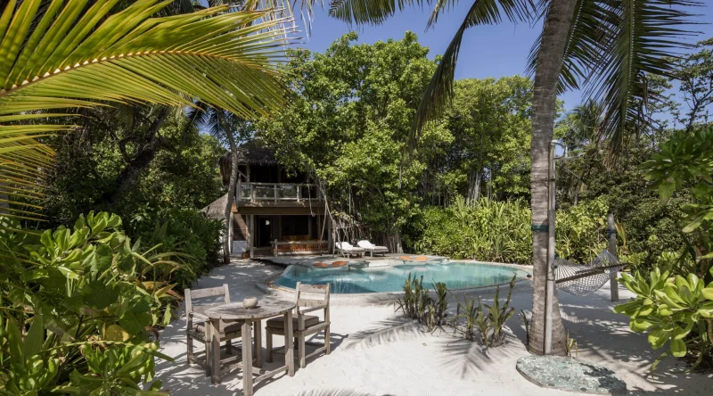 One Bedroom Crusoe Suite with Pool at Soneva Fushi