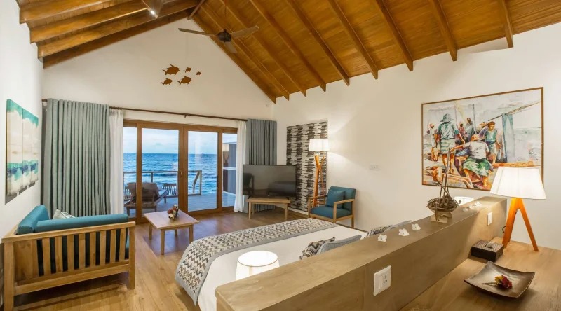 Water Villa at Reethi Faru Resort