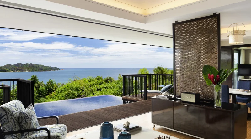Grand Panoramic Pool Villa at Raffles Seychelles