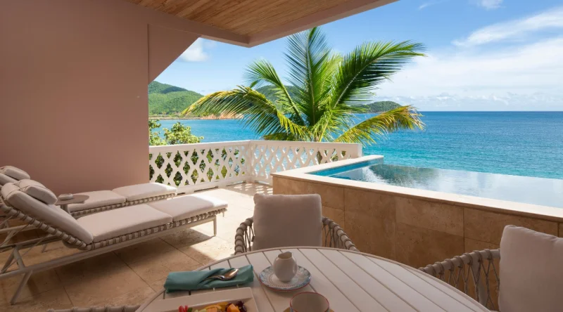 Cliff Suite at Curtain Bluff