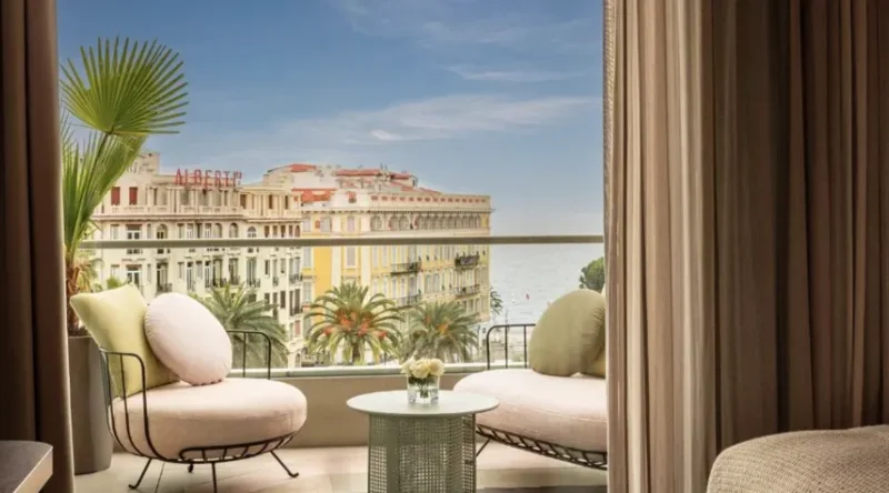 Junior Suite Panoramic Sea View with Terrace at Anantara Plaza Nice Hotel