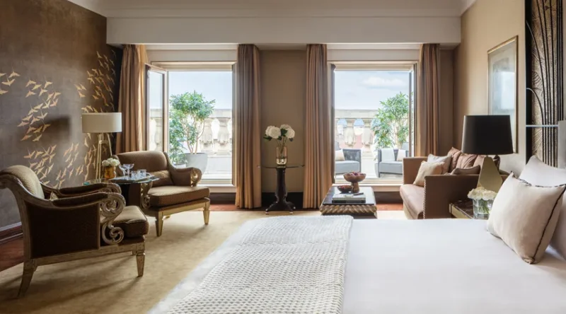 Junior Suite with Terrace at Anantara New York Palace Budapest