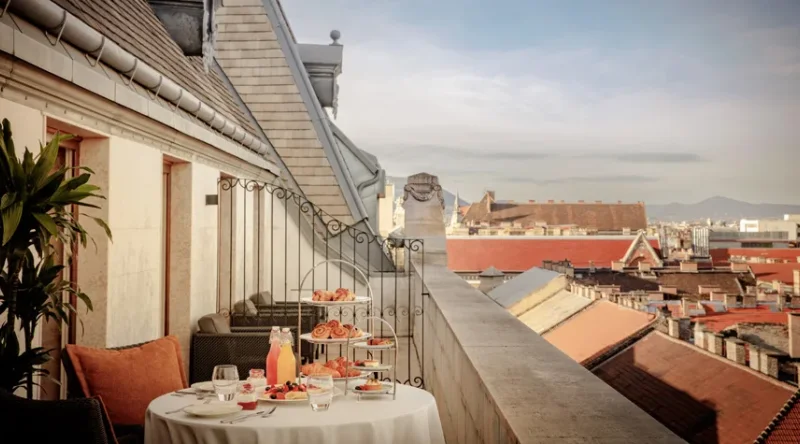 Executive Suite with Terrace at Anantara New York Palace Budapest