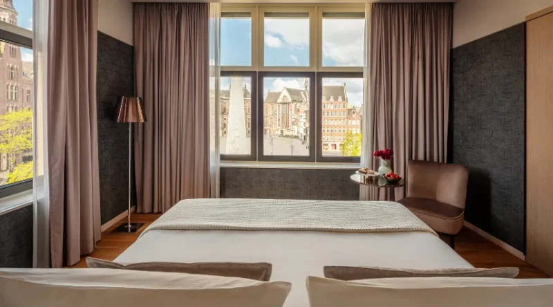 Grand Premium Dam View Room at Anantara Grand Hotel Krasnapolsky Amsterdam