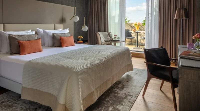 Rooftop Terrace Premium Room at Anantara Grand Hotel Krasnapolsky Amsterdam