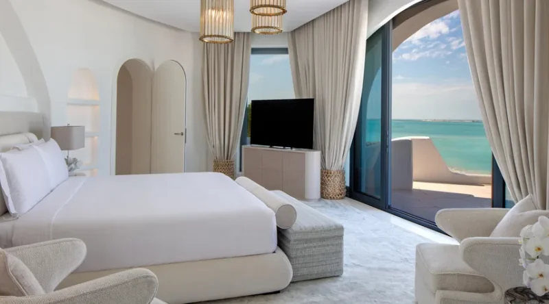 Royal Santorini Duplex Suite at Anantara Santorini Abu Dhabi Retreat