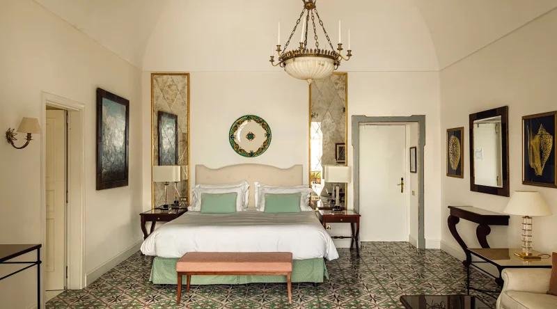 Premium Sea View Junior Suite with Terrace at Caruso, A Belmond Hotel