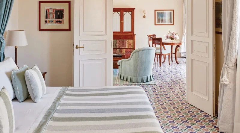 Deluxe Sea View Terrace Suite at Caruso, A Belmond Hotel