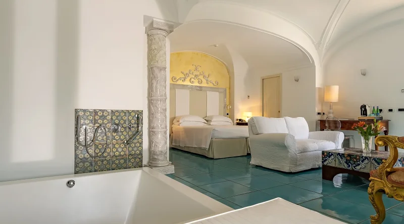 Special Suite Front Sea View Balcony at Santa Caterina Hotel