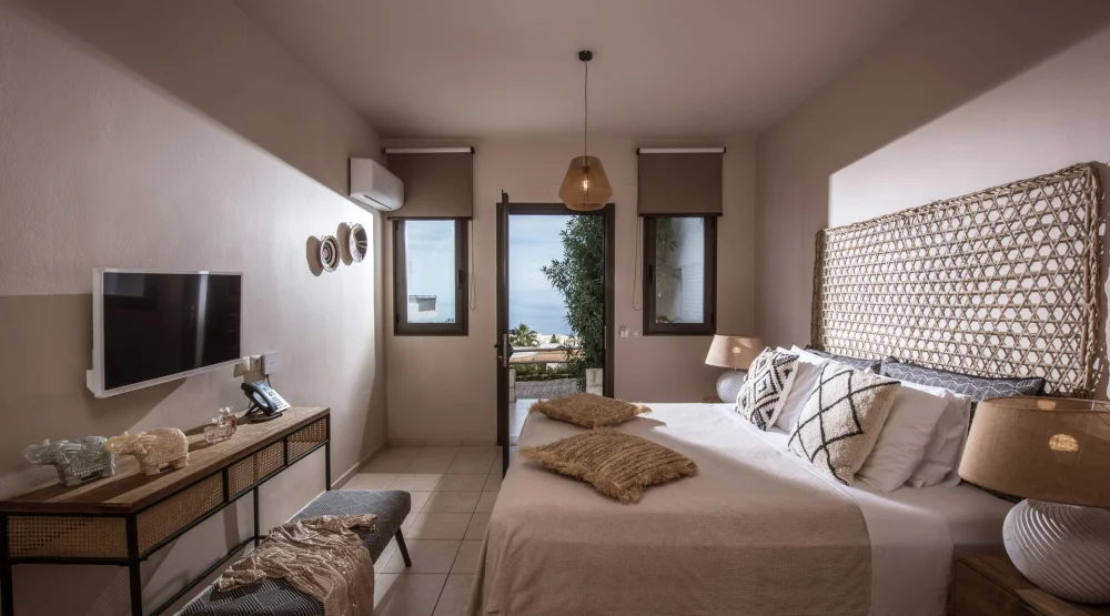 Junior Suite with Sea View at Creta Blue Boutique Hotel & Suites