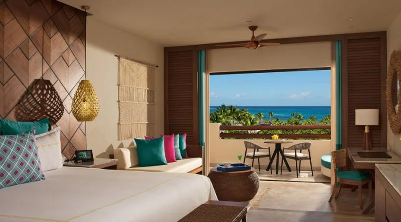 Junior Suite Ocean View at Secrets Maroma Beach
