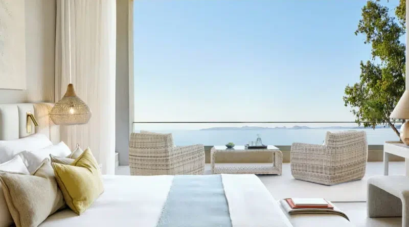 Deluxe One Bedroom Bungalow Suite Balcony at Ikos Odisia