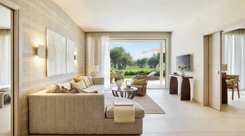 Deluxe Two Bedroom Bungalow Suite Private Garden at Ikos Odisia