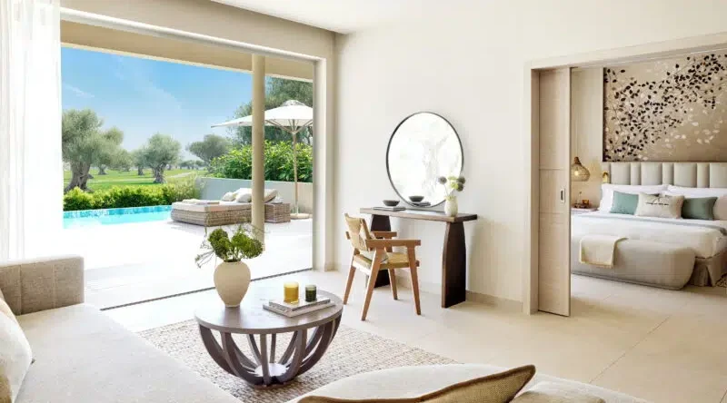 Deluxe Two Bedroom Bungalow Suite Private Pool at Ikos Odisia